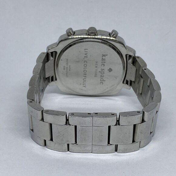 Kate Spade New York 0099 Women\'s Silver Stainless Steel Analog Dial Watch WFH132